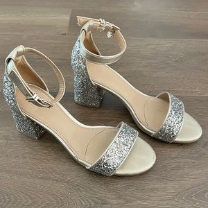 GB Girls glitter heels